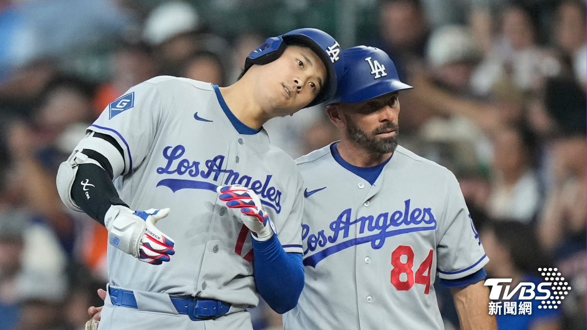 MLB/終結18支0低潮!大谷翔平敲2安 道奇12:2痛宰太空人