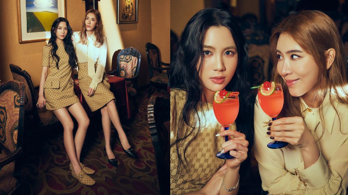 小禎和女兒合體拍時尚大片。(圖／奇恩工作室提供)