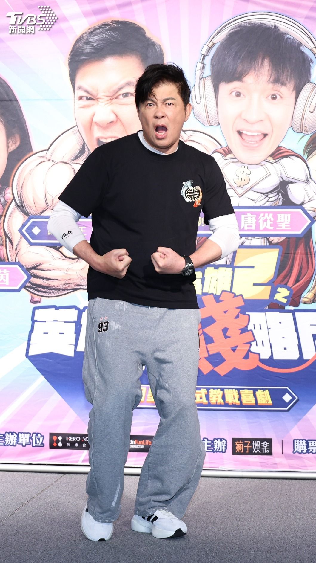 曾國城將與「巡演大賤客」過招。(圖/張哲鳴攝)