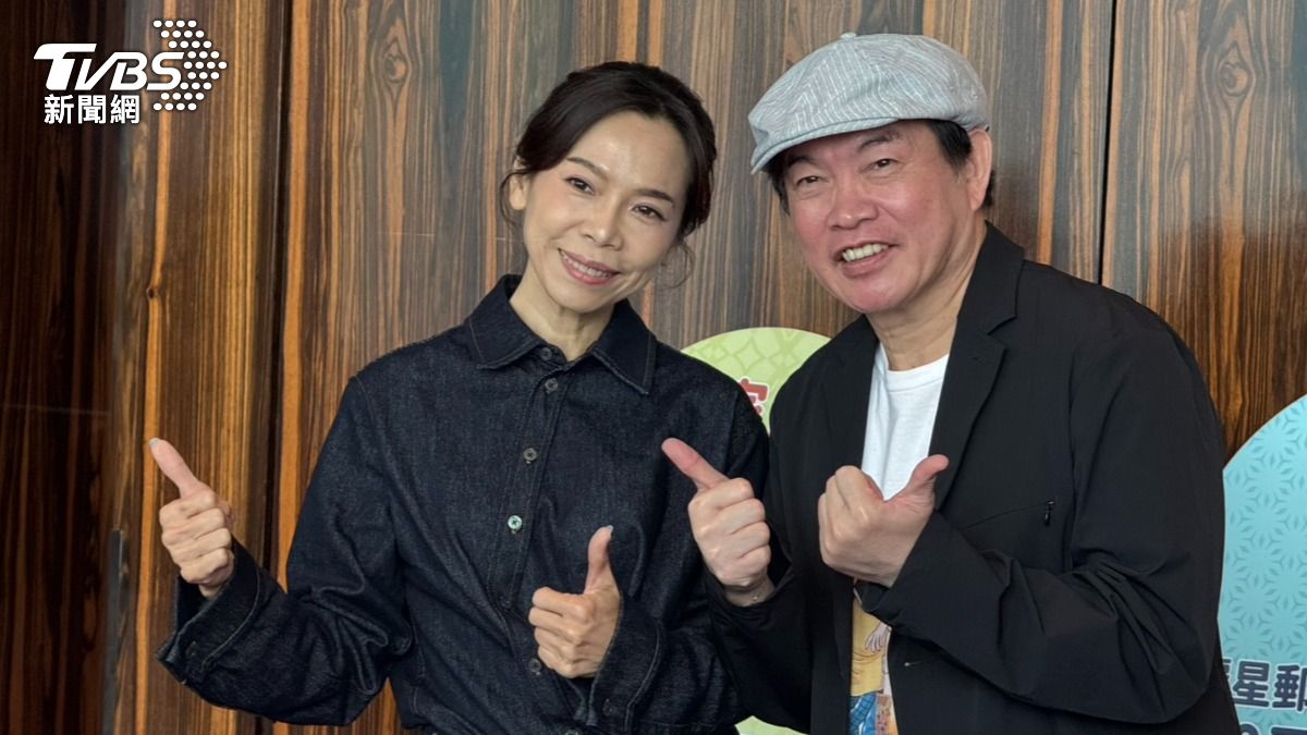 曾心梅(左)和康康今一起出席活動。(圖/陳薈涵攝)