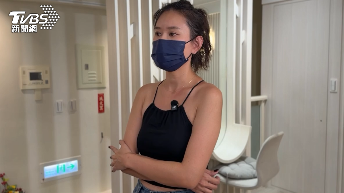 陳小姐分享自身經驗,漢他病毒的潛伏期從數天到2個月不等,千萬別輕忽。(圖/TVBS)