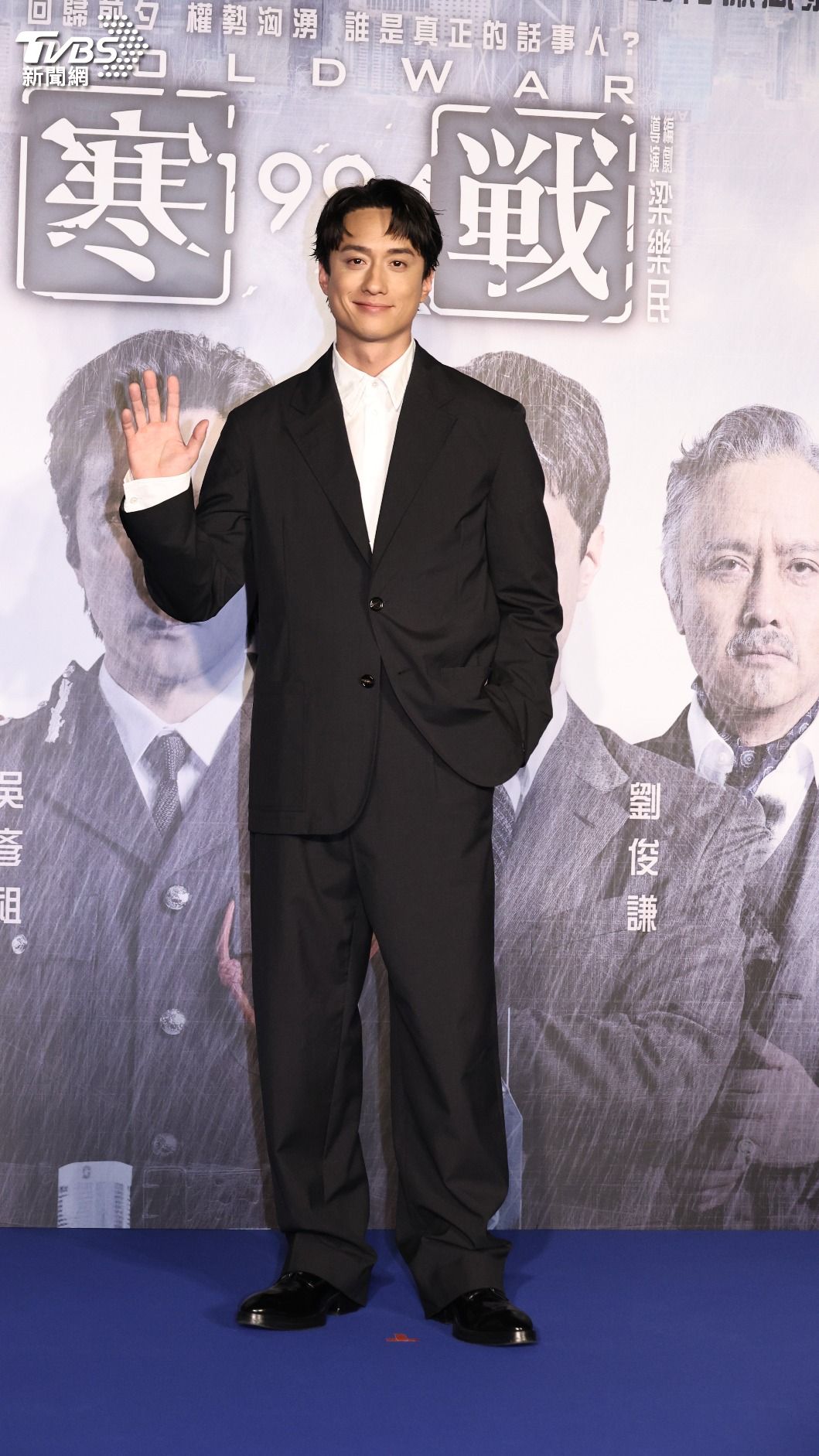 劉俊謙飾演年輕版李文彬。(圖/張哲鳴攝)