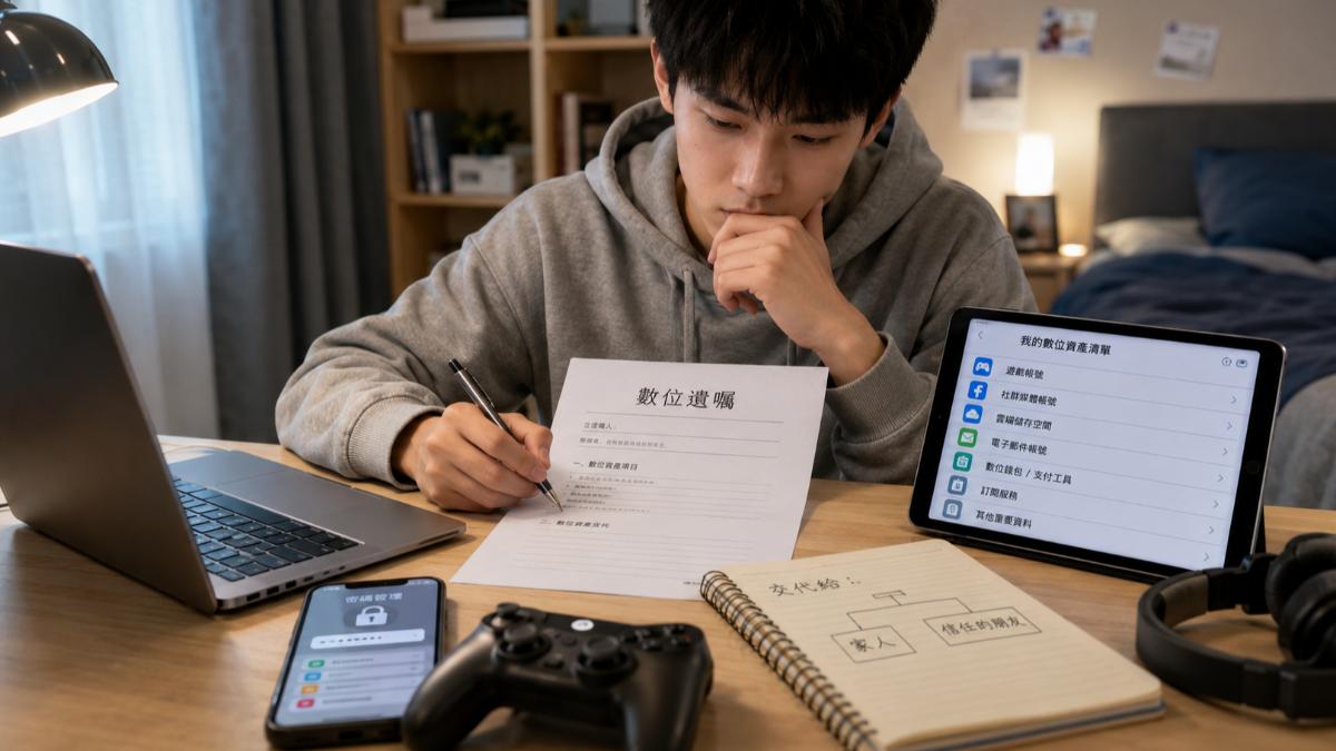 趁早開始寫遺囑,大陸最年輕設立僅17歲。(示意圖/TVBS)