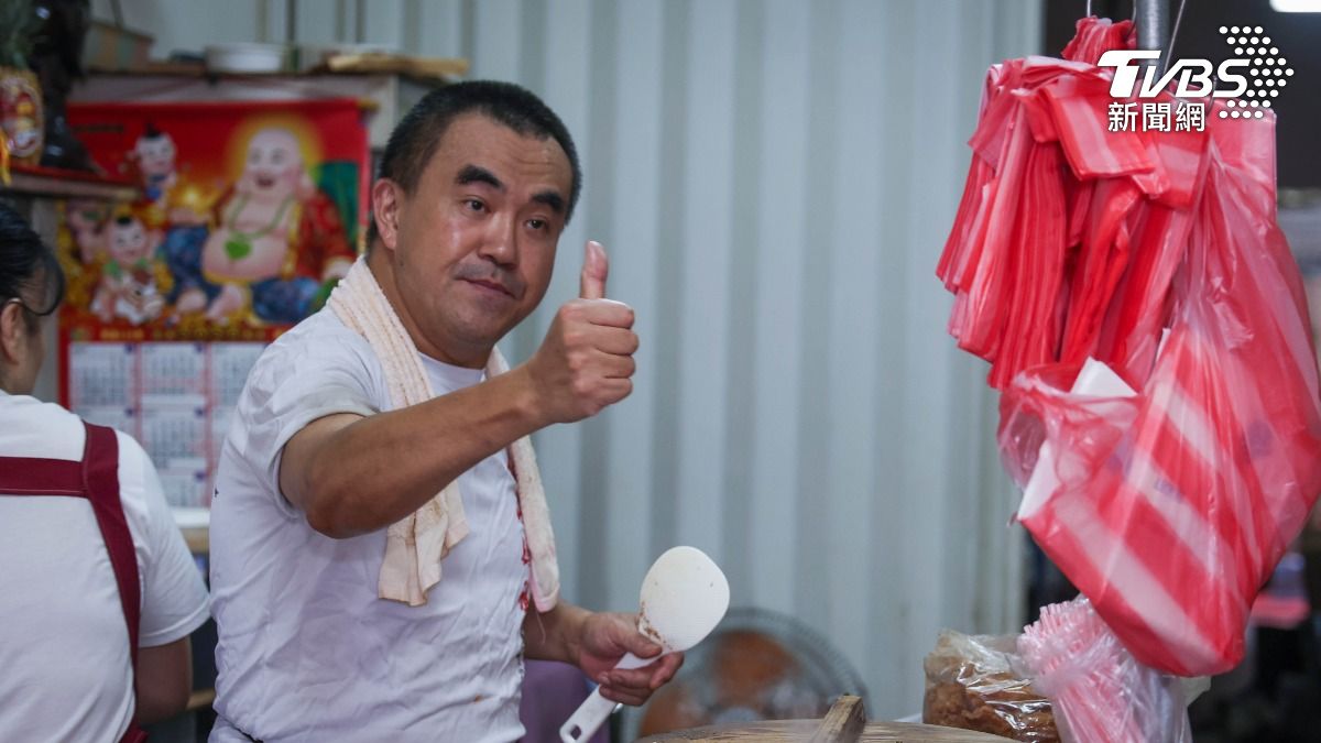 20年老字號飯糰堅持不漲價。(圖/華子琛攝)