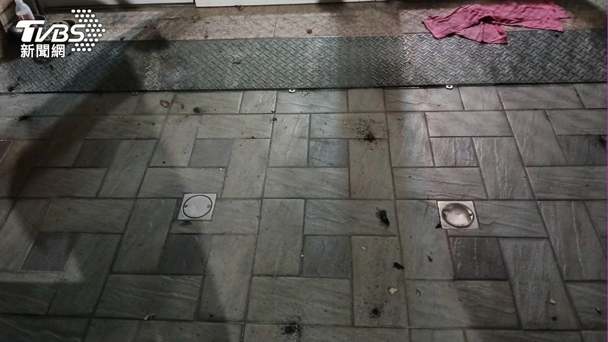 所幸這起爆炸案並未造成人員傷亡。(圖/TVBS)