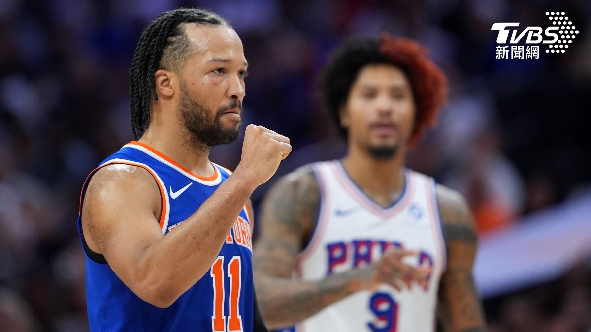 NBA季後賽/布朗森轟33分尼克聽牌 「MVP」呼聲響徹76人主場
