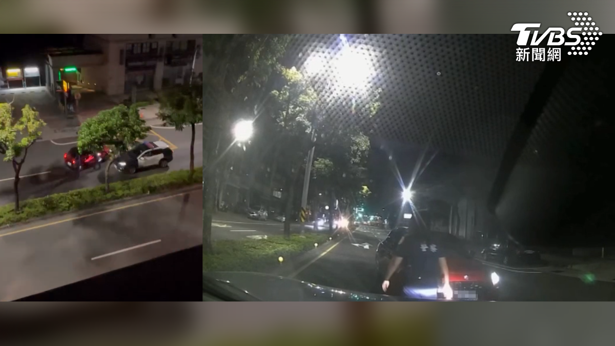 高雄市三民區日前發生一起駕駛大逆向行駛遭警攔查,卻拒檢逃逸的事件,巡邏員警上前攔查時駕駛神情渙散,隨後竟加速逃離現場(圖/TVBS)