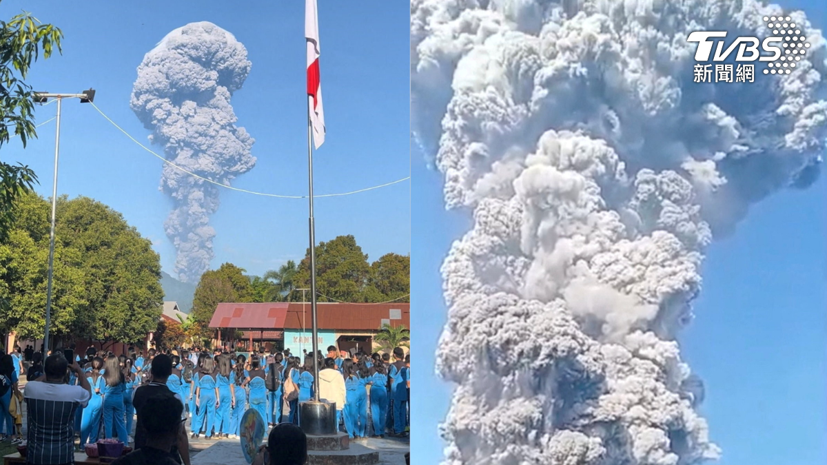 印尼杜科諾火山8日劇烈噴發,20名登山客無視登山令上山後3人死亡。(圖/達志影像路透社)印尼杜科諾火山8日劇烈噴發,20名登山客無視登山令上山後3人死亡。(圖/達志影像路透社)
