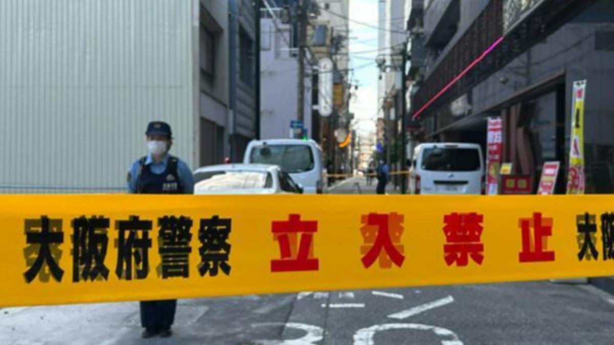 大阪一家飯店驚見女屍，警方正在調查。（圖／翻攝雅虎日本）