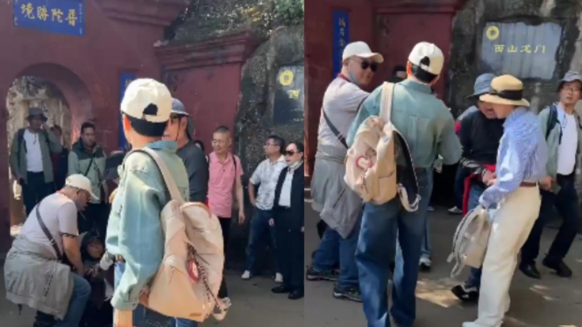 台灣人遊浙江「勸阻插隊」遭毆打！　陸客搶手機叫囂：去報警啊