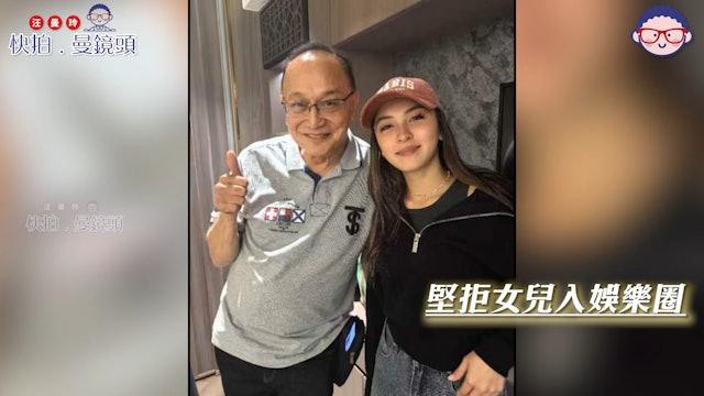 曹查理大讚外甥孫女Hilary,其外貌與氣質已獲不少導演關注。(圖/翻攝自@汪曼玲《快拍.曼鏡頭》YT)