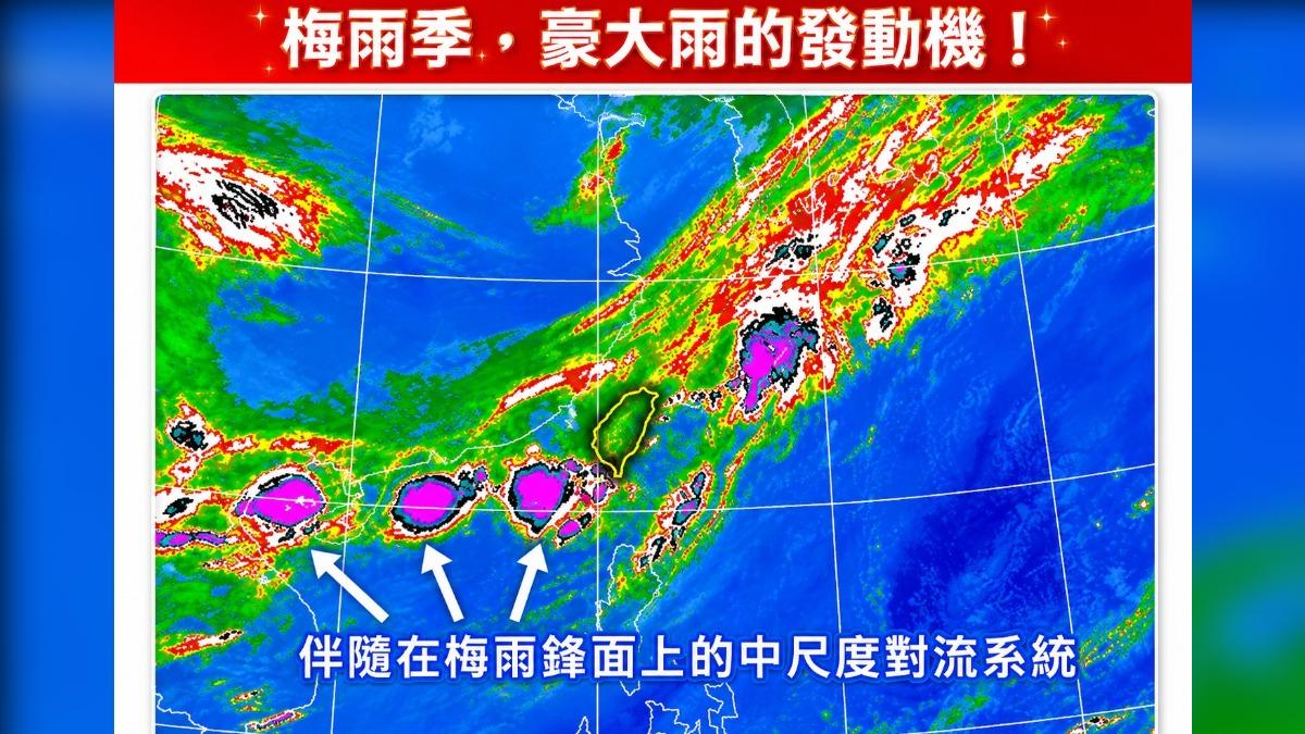 梅雨季下雨天減少!專家示警「一次下很多」:1地防極端強降雨