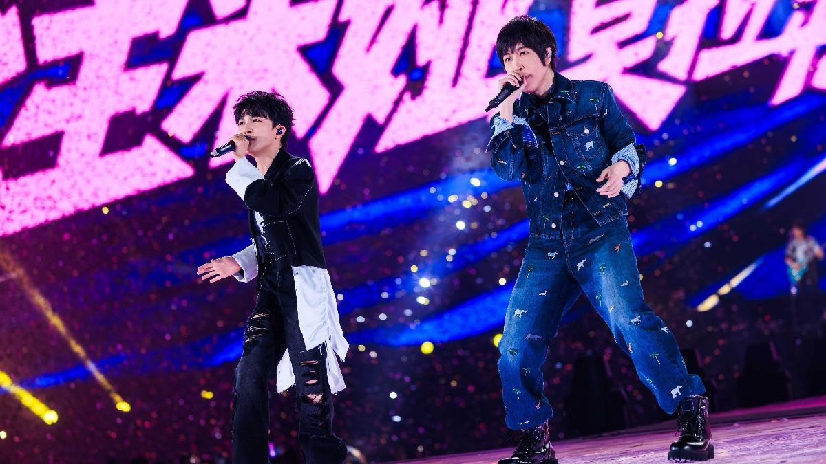 五月天和周深夢幻聯動。(圖/相信音樂提供)