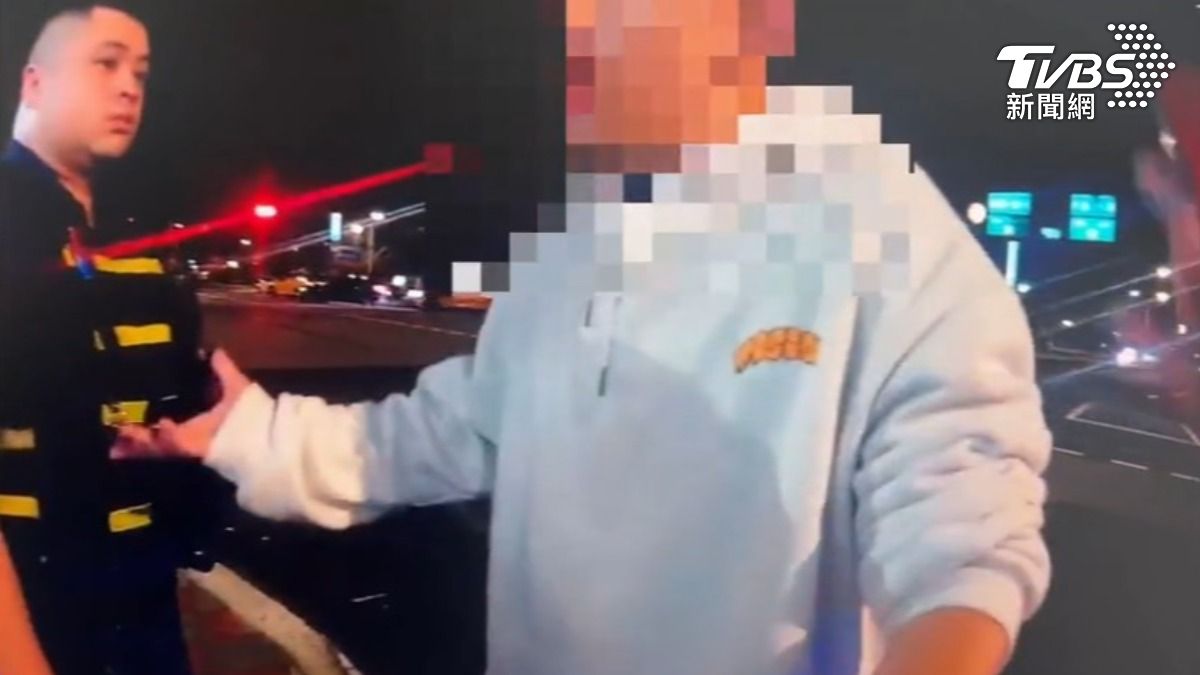 圓山花博館傳出有紛爭,被害人跟警方說,自己也不曉得為何被打。(圖/TVBS)