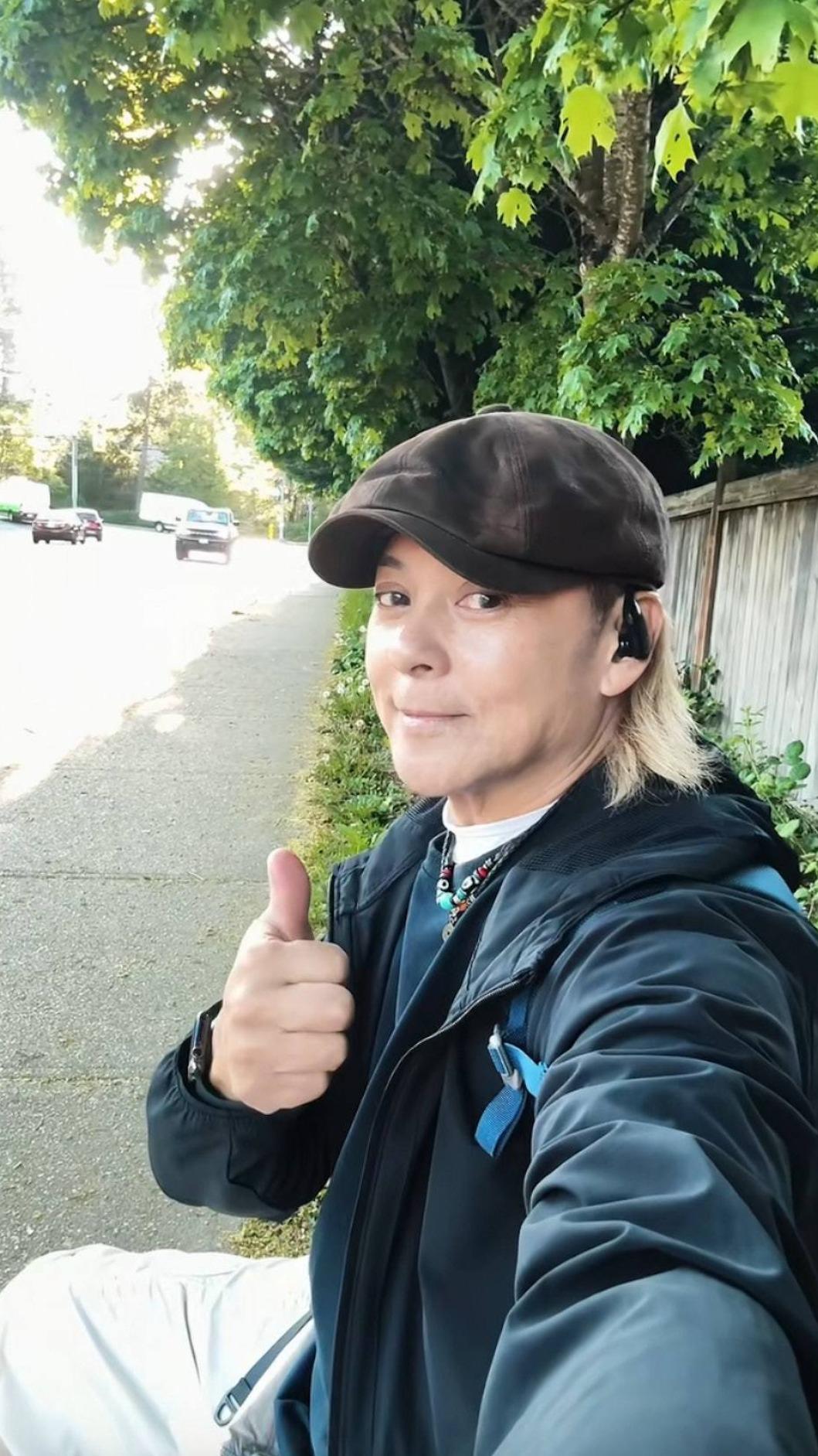 63歲的莫少聰神似「亞洲舞王」羅志祥。(圖/翻攝自抖音)