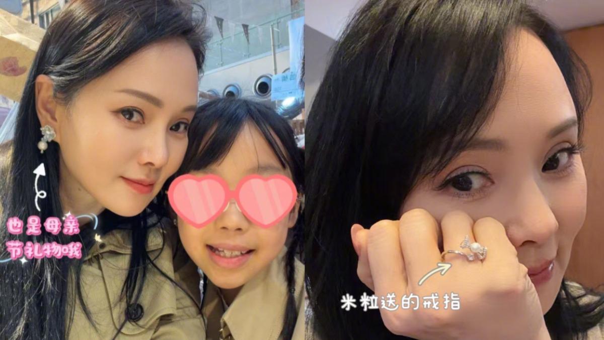 伊能靜母親節太幸福!9歲女兒狂送禮 誇她「妳比迪士尼公主更漂亮」