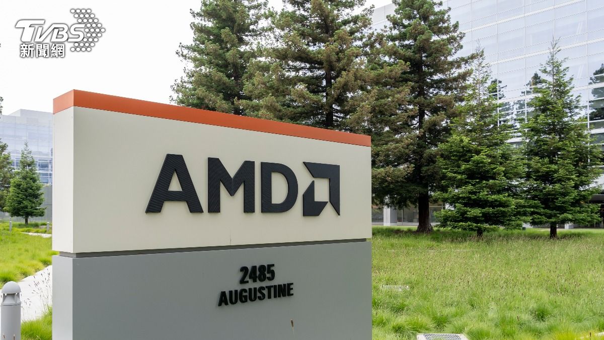 超微(AMD)受到市場樂觀情緒押注,過去一年股價狂飆350%。(圖/達志影像 shutterstock)