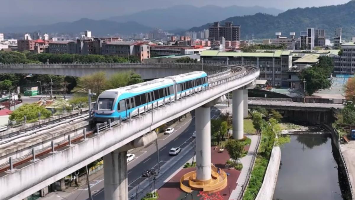 捷運三鶯線已經整備就緒，力拚今年年中通車。（圖／TVBS）