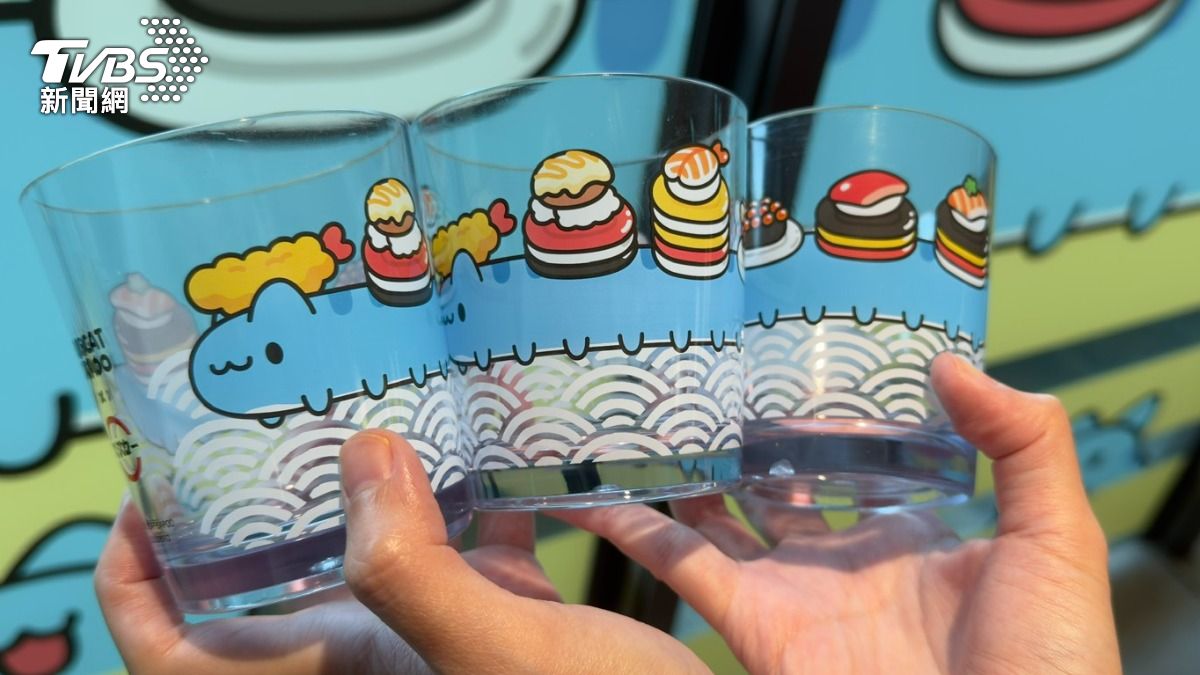 咖波壽司列車杯。（圖／陳昫蓁攝）