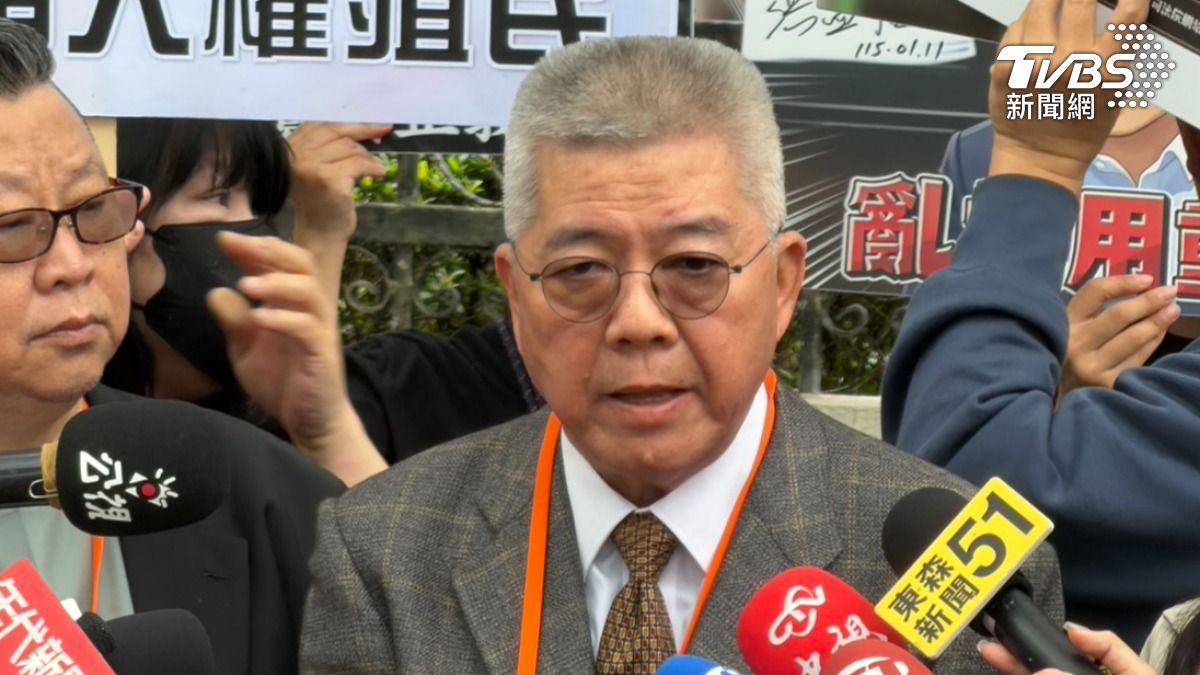 中華人權協會秘書長楊泰順。（圖／TVBS）