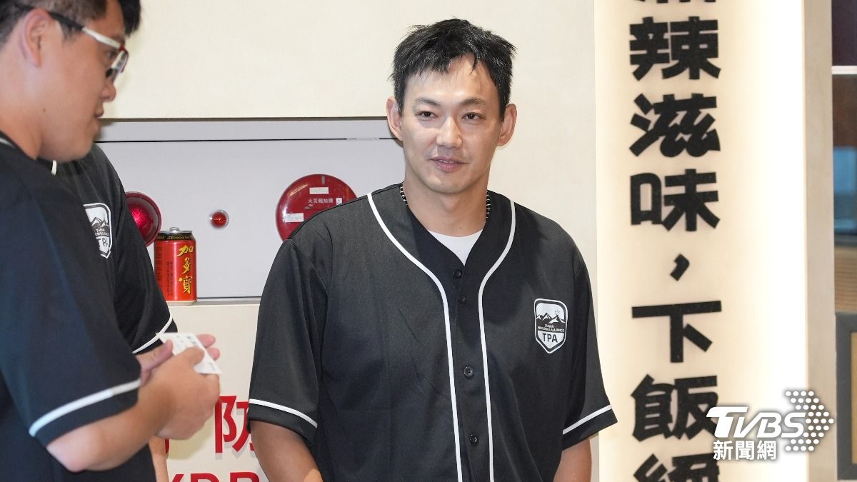 威廉現身記者會。(圖/張哲鳴攝)