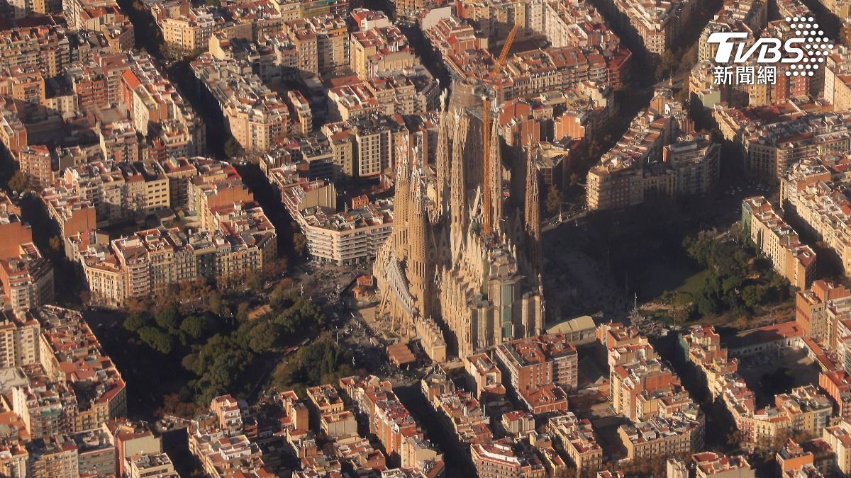 聖家堂(Sagrada Família)是高第的遺作,被視為天主教徒的聖地之一,同時也是歐洲重要的觀光旅遊景點與歷史建築。(圖/達志影像路透社)