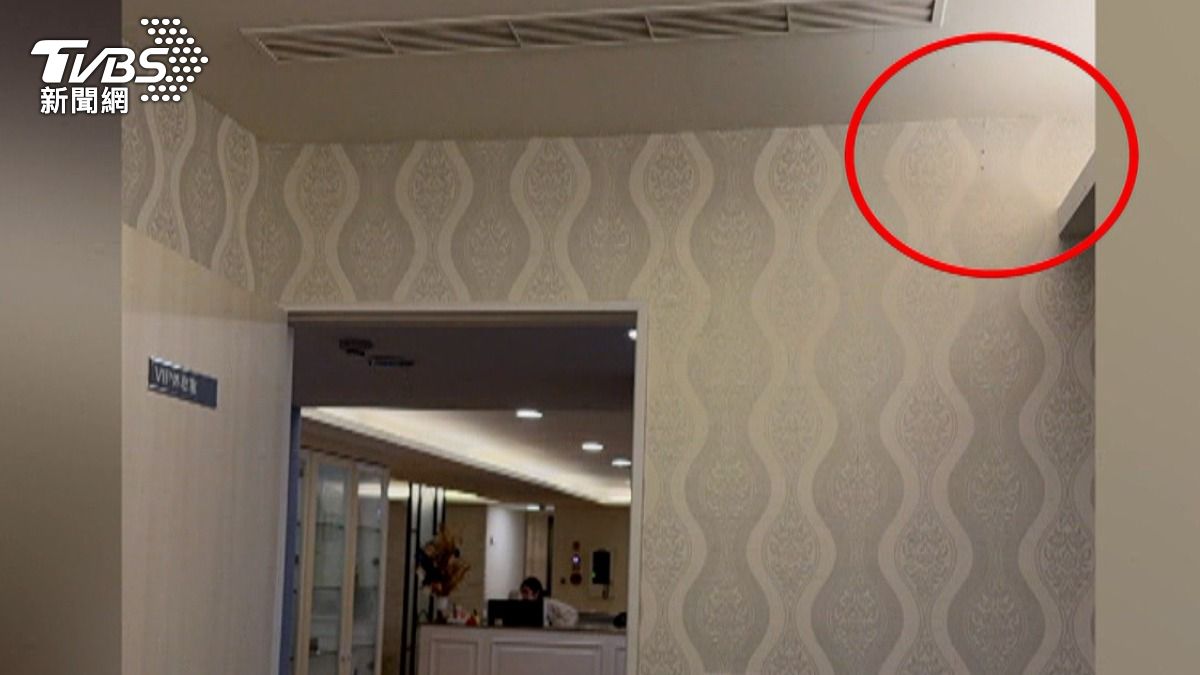 高雄地檢署於8日針對高雄店進行稽查，卻發現原本裝設於診間及治療室的監視器已不翼而飛，現場僅留下拆除痕跡。（圖／TVBS）