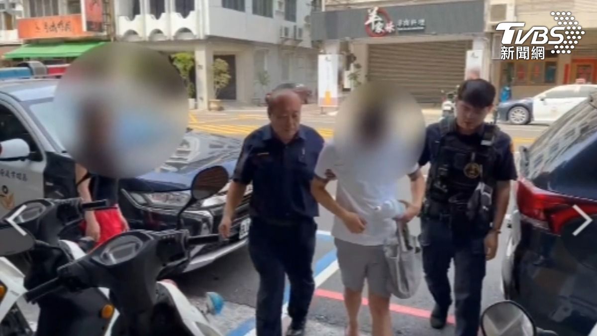 26歲翁姓駕駛被找到時,先說是害怕才獲離開,最後被發現根本是愷他命毒駕怕曝光。(圖/TVBS)