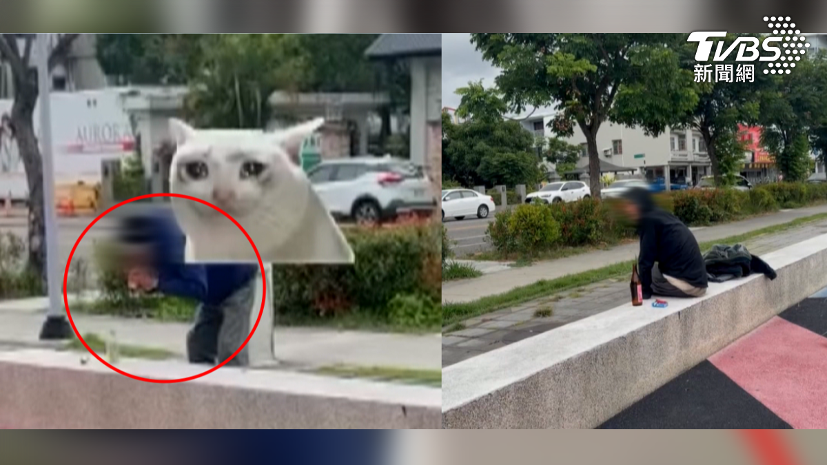 台東市南京路兒童公園近期傳出街友聚集亂象,男拿陌生人飲料狂喝!台東公園遭街友占據,家長怕爆不敢帶娃(圖/翻攝 threads@pei860715)