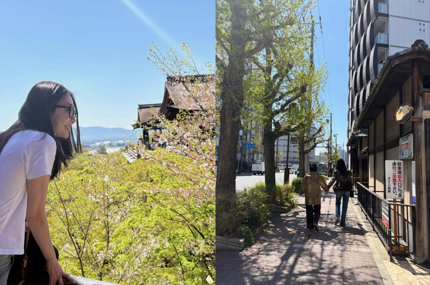 上週崔智友才分享跟母親同遊日本的照片，未料昨天卻跟父親天人永隔。（圖／翻攝自崔智友IG）