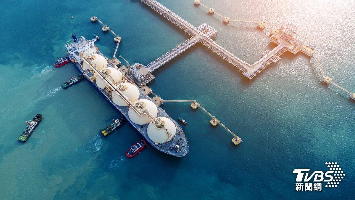 液化天然氣。(示意圖/達志影像shutterstock)