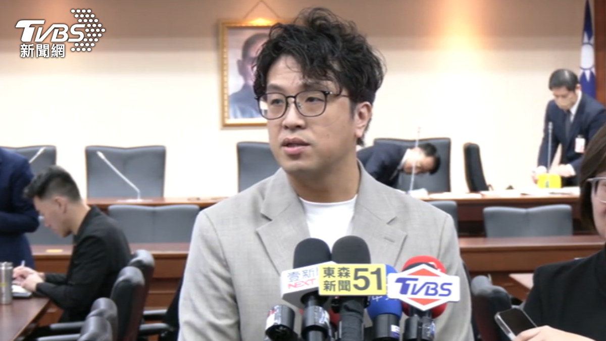 民進黨預計週三正式徵召沈伯洋,迎戰現任台北市長蔣萬安。(圖/TVBS)