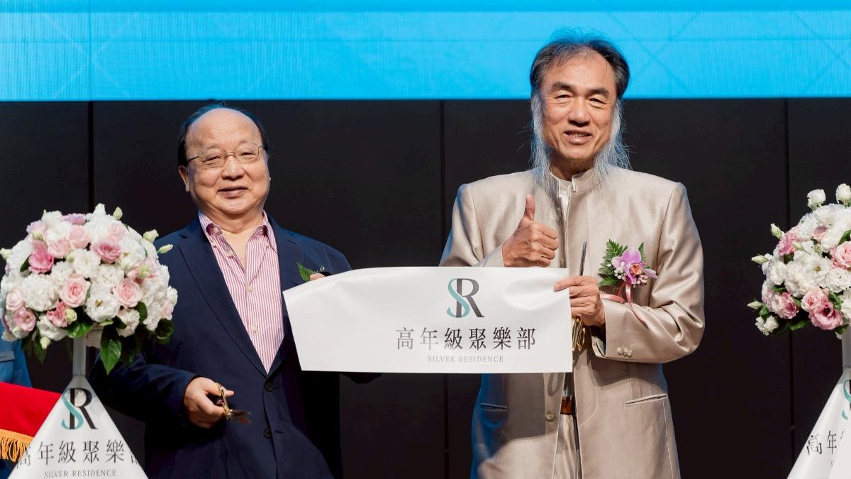 前台中市長胡志強與大毅集團董事長林隆深。(圖/大毅集團提供)