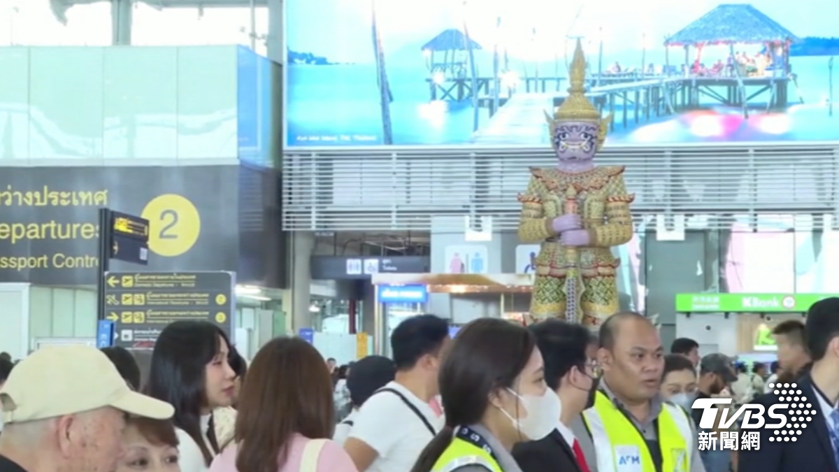 泰國旅遊免簽將會縮短天數。（圖／TVBS）