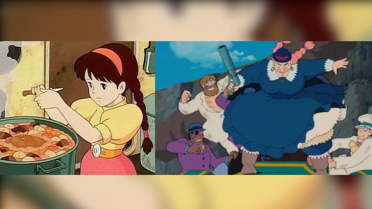 「女友時→生小孩10年後」吉卜力梗圖。(圖/スタジオジブリ)