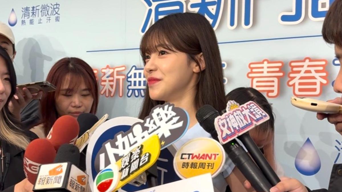 李多慧談體味。(圖/謝毅攝)