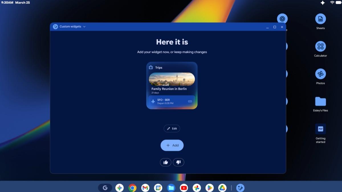 Google將可和Android手機整合。(圖/翻攝自Google)