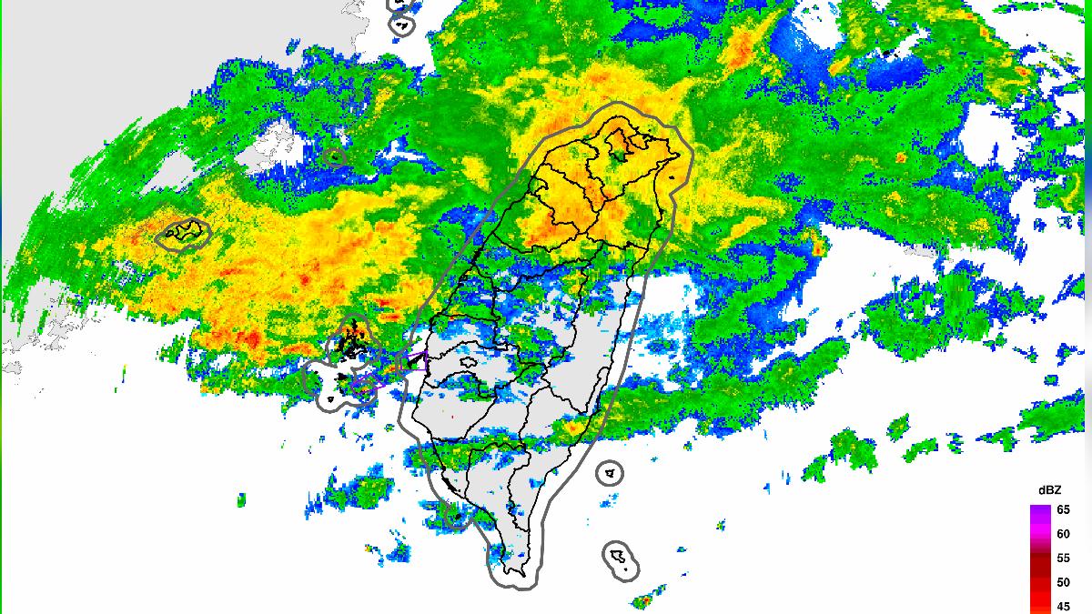 天氣/強降雨注意!鋒面影響大雷雨狂轟3縣市 防9級強陣風