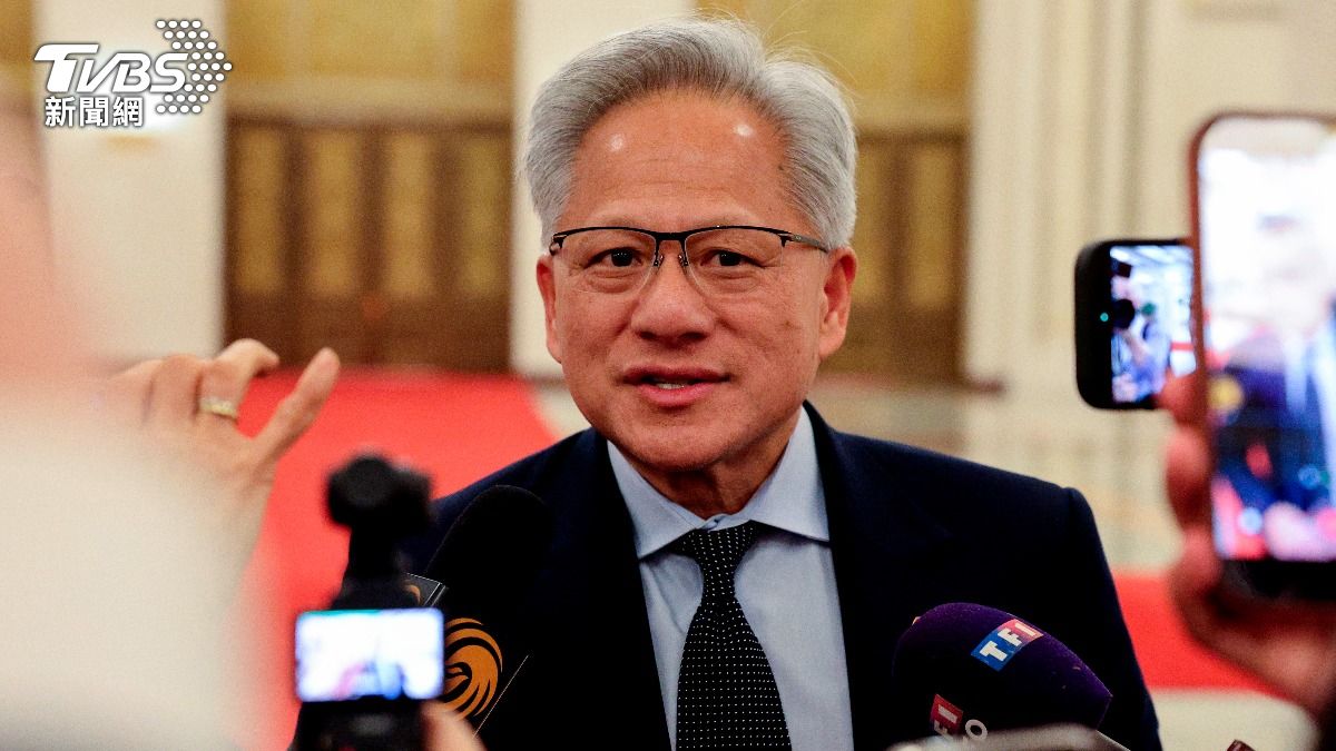 美國批准H200晶片銷往大陸，激勵輝達股價大漲4.4%。（圖／達志影像美聯社）