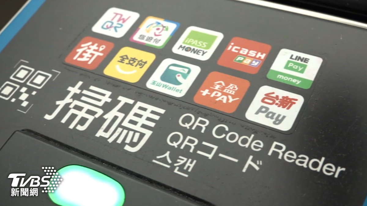 搭北捷掃QR Code進站多了LINE Pay Money可以使用。(圖/TVBS)