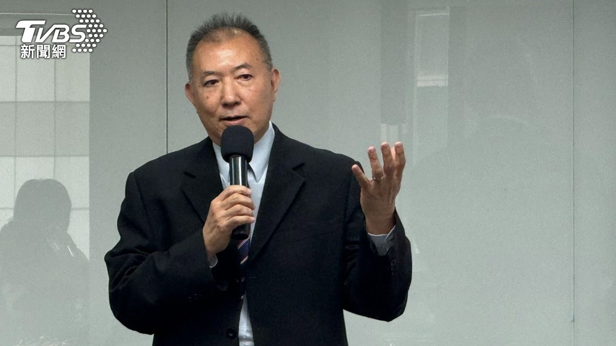 群益投顧董事長蔡明彥。(圖/謝佩穎攝)