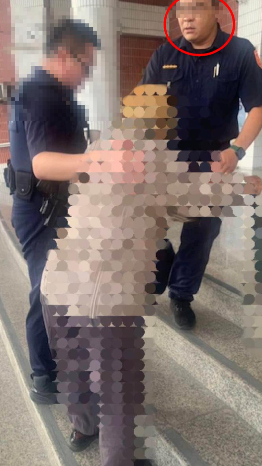 該名副所長在瘋狂騷擾女警期間，分局依然發佈他的好人好事。（圖／翻攝自東港分局臉書）