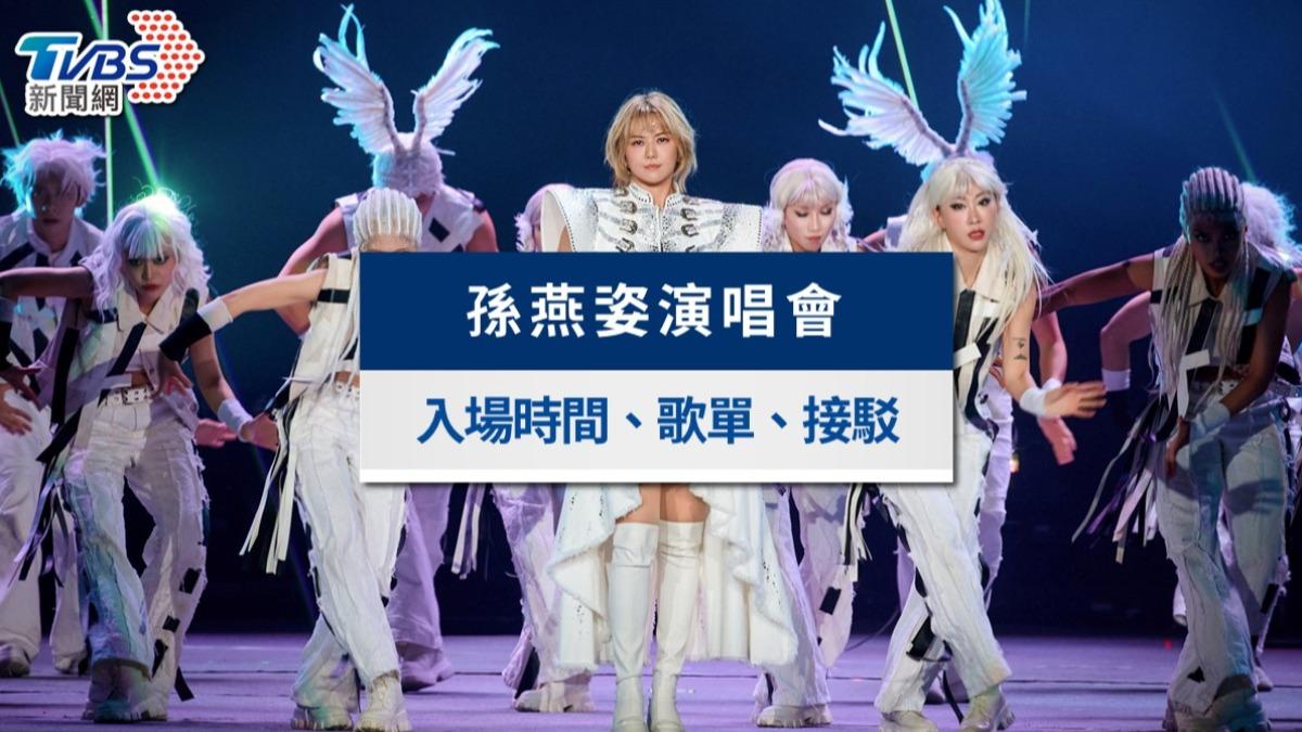2026孫燕姿大巨蛋演唱會》5/17入場時間、座位圖、歌單與周邊商品一次看