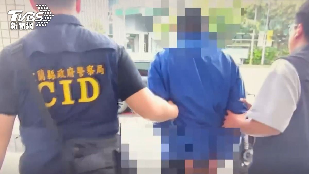 警方日前循線逮捕謝姓藥頭。(圖/TVBS)
