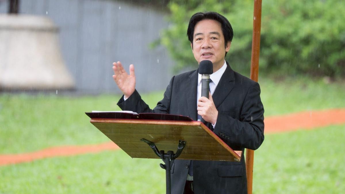 賴清德在4月7日出席「鄭南榕殉道37周年追思紀念會」時表示,爭取和平和爭取民主一樣要靠實力。(圖/總統府提供)