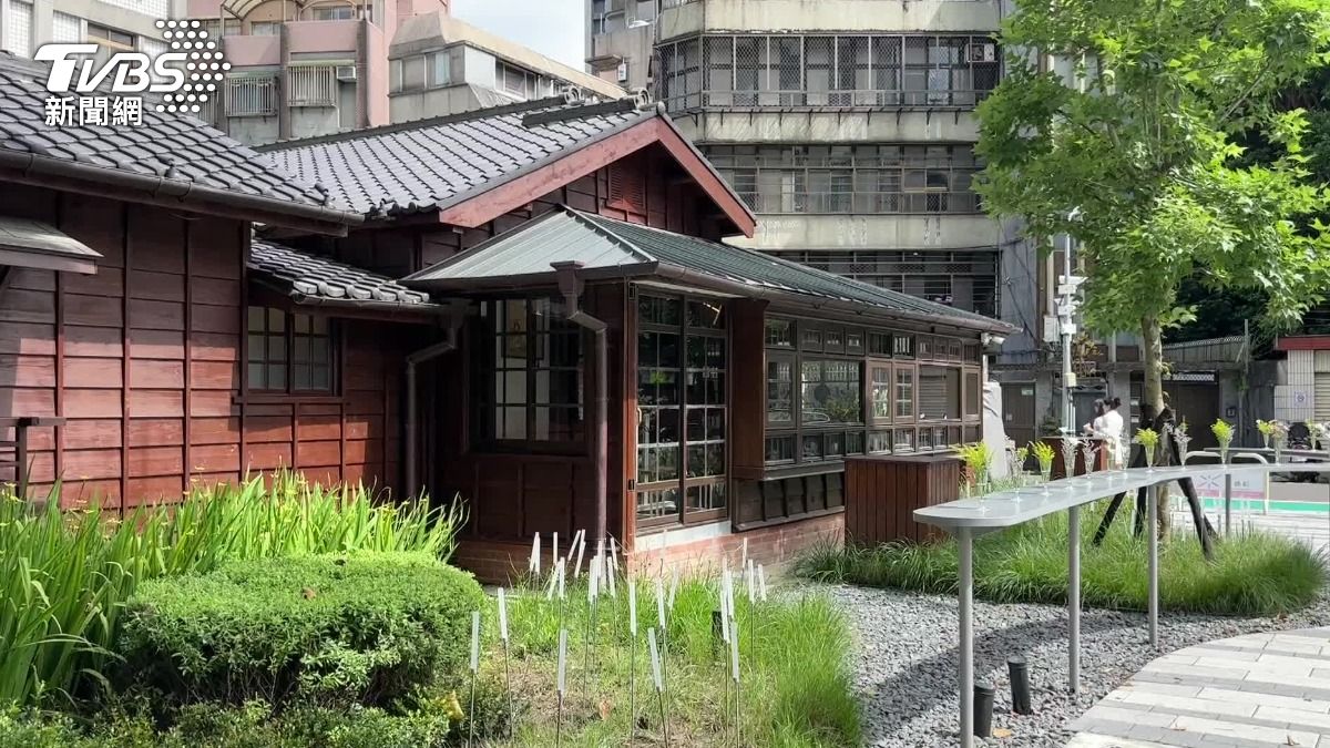 金華街日式宿舍園區「光在錦町」15號正式開幕。（圖／TVBS）