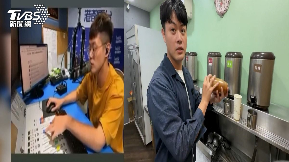 高雄知名電台DJ阿超也展開斜槓人生，開飲料店旺季營收「是本業3到5倍」副業變金雞。（圖／TVBS）