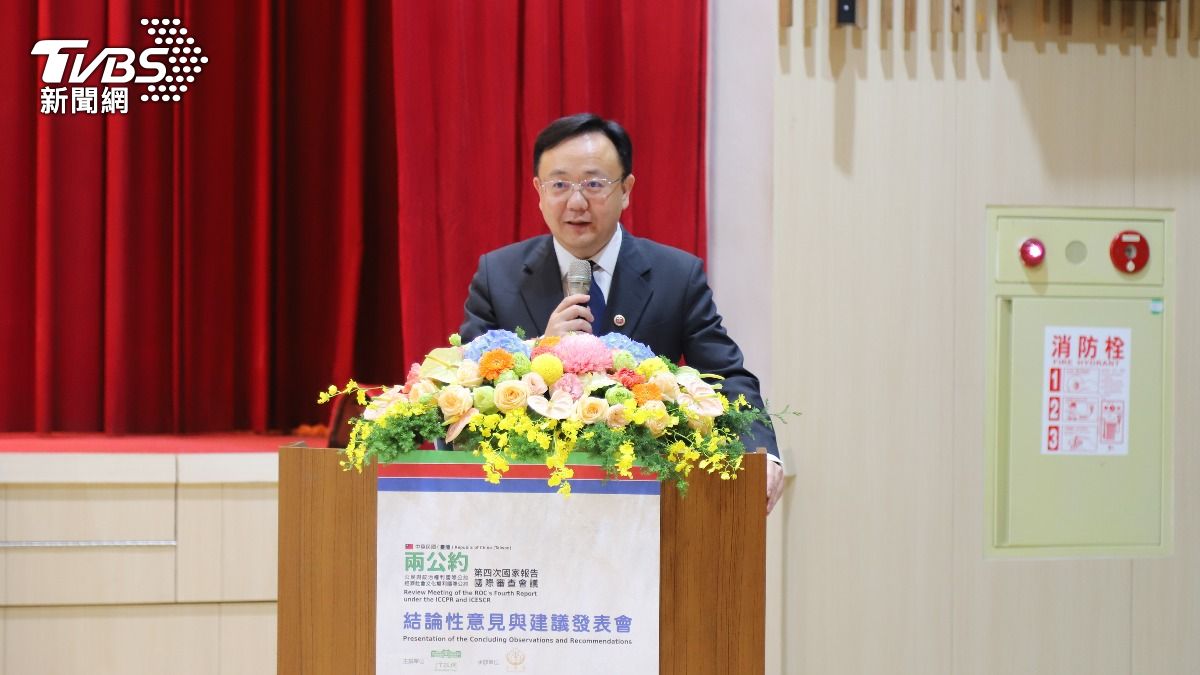 法務部常務次長馮成。(圖/TVBS)