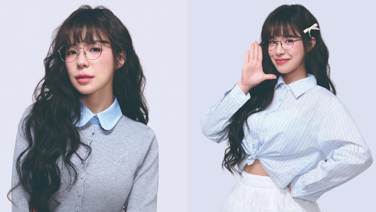 李多慧展現不同面貌。(圖/OWNDAYS 提供)