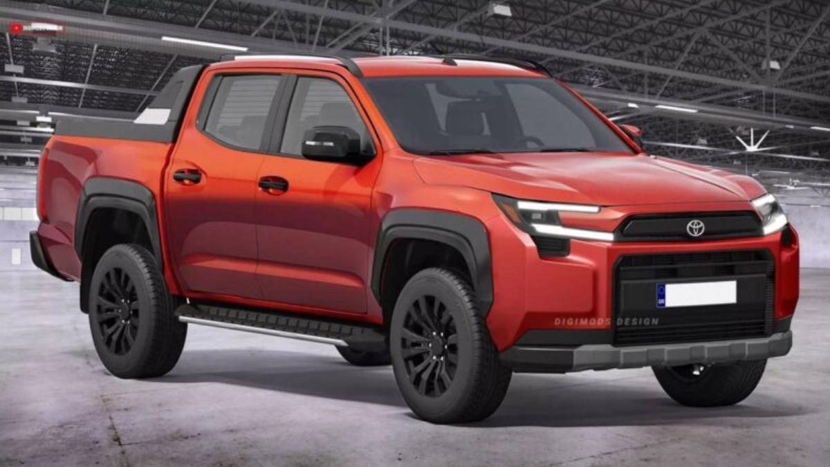 如果Toyota真的把RAV4 Hybrid系統搬進Pickup,不只性能更強,連油耗都可能比Ford更漂亮。(圖/Digimods Design提供)